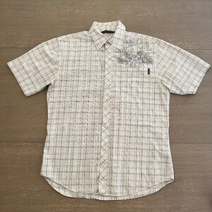 Men's Plaid Button Shirt